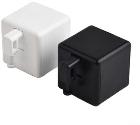 Pulsador de botón inteligente, interruptor de control remoto, dispositivo de automatización robot con control de aplicación para electrodomésticos, ventilador de luz, máquina de café (3 blancos+HUB)