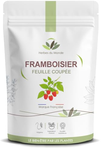 Herbes du Monde - Hojas de frambueso 40 g - Planta para infusión