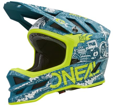O'NEAL Blade Polyacrylite Helm Strike Oliv/Schwarz