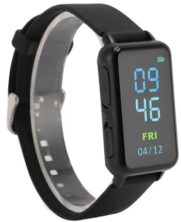 Annadue Orologio con Registratore Vocale Digitale con Auricolari, Orologio Intelligente con Schermo IPS da 1,47 Pollici, Riduzione del Rumore, E-book, Braccialetto Portatile con (16G)
