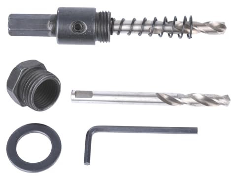 3/8 in. Hole Saw Arbor with Adapter