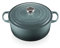 Le Creuset Cocotte redonda de hierro fundido, 28 cm, 6.7 L, Todas Las Fuentes de Calor Incluida la inducción, Ocean, 21177283602430