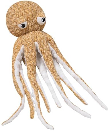 Oktopus Plüschtier | Kuschel-Plüschtier | Weiches Stofftierspielzeug, realistisches Meeresstofftier, 40 cm großer Oktopus-Plüsch, Geburtstags-Plüschtier, Weihnachts-Krake-Spielzeug, Oktopus für Männer