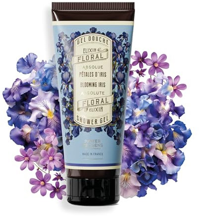 Panier des Sens – Natürliches Duschgel Irisblüten – Feuchtigkeitsspendendes Duschgels – Mit Olivenöl – 95% natürliche Inhaltsstoffe – PH-Mildes Duschgel – 200 ml