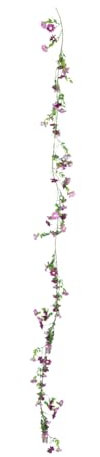 Alipis Künstliche Gänseblümchen-ranken Seiden-Blumen-girlanden Hängende Dekoration Für Garten Balkon Party Hochzeit Haus Wand Fenster Bogen Fensterdekoration Künstliche Ranken Zur Dekorat