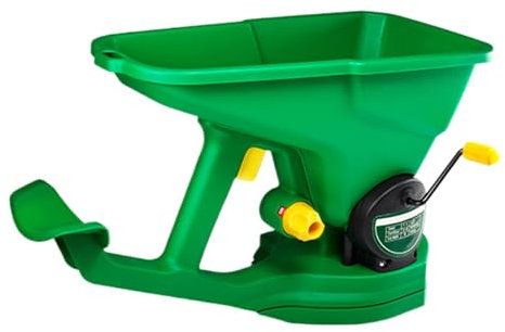 Generisch Streugerät für Grassamen, Handsägerät, Handstreugerät, Streugerät Grassamenstreuer - 32,5x16.5x23cm