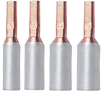 4 Stück Stromzählerkasten-Anschlussklemmen for 10–70 mm² Kupfer-Aluminium-Drähte – langlebige und anpassbare Kabelstift-Bindungen(10mm2)