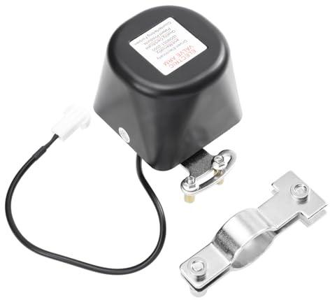 SEWOART Automatic Gas and Water Valve Controller with Leak Prevention and Abs+stainless Steel Material, for Farm Watering Plants and Controlling Water Valves with Reliable Shut-off