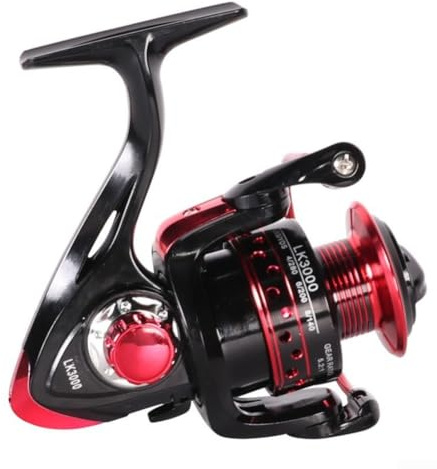 Mulinello da pesca affidabile con bobine in alluminio di grado aeronautico, leggero e per la pesca in acqua salata e d'acqua dolce (LK-1000)