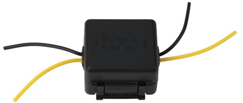 Be In Your Mind Car DC12V Power Supply Noise Filter Suitable for USB Navigation MP3 Speakers Stereo System