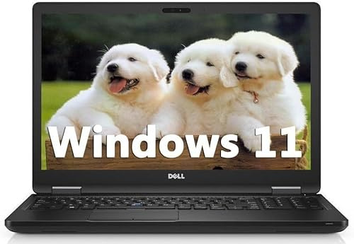 Dell Latitude 5580 Ordenador portátil, 15,6 pulgadas (1920 x 1080) PC, Procesador Intel Core i5-7300u, 16 GB de RAM, 512 GB SSD, HDMI, US Teclado QWERTY, Windows 11 Pro (Reformado)