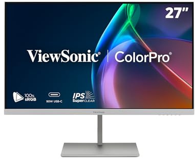 MON 27IPS QHD PANTONE 120HZ PD90W VP2766-2K RGB100% USBC PIVOT WHITE