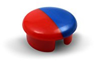 FRANKE 133.0023.932 Armaturenarm Symbol rot/blau/Ersatzteil/Abdeckkappe