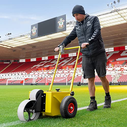 StadiumMax Wheel Transfer Line Marking Machine | Sports Pitches & Court Marking | Multiple Wheel Thicknesses & Optional Paint (Machine Only, 2 Line Marker Thickness)