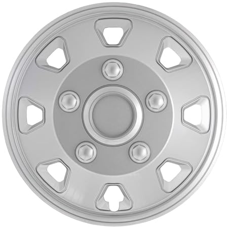 AutoStyle Satz Radzierblenden Itah 14-Zoll Silber (Sphäre)