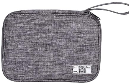 Borsa Organizer per Accessori Elettronici da Viaggio - Porta Gadget e Cavi con Contenitore