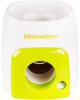 Lanzador De Pelotas Para Perros, Alimentador Interactivo Para Dispensador De Pelotas Y Golosinas Para Perros, Dispensador De Juguete, Juego De Ejercicio, Alimentador De Bolas De Entrenamiento IQ