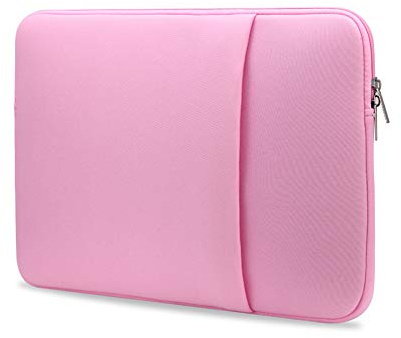 B2015 - Funda suave con cremallera de 13 pulgadas de repuesto para MacBook Air Pro Ultrabook Lap, color rosa