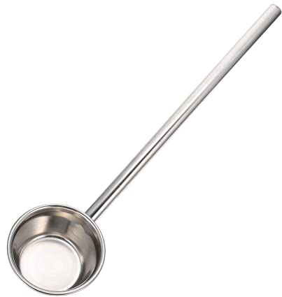 Alipis Long Handle Water Spoon Long Handle Ladle Portable Soup Ladle Water Soup Scoop Kitchen Gadget Kitchen Stainless Steel Scoop Stainless Steel