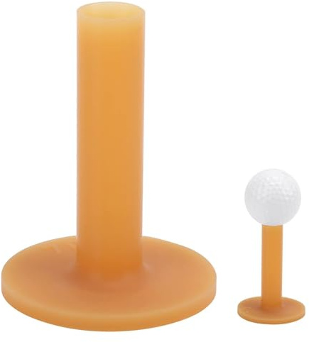 Restokki Golf Gummi Tees Driving Range, 70 mm Golf Tee Halter aus Gummi, Gummi Golf Range Abschlag Trainingshilfe für die Übungsmatte der Driving Range
