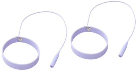 VALICLUD 2 Pièces Bracelet De Bracelet Bracelet De Cils Bracelet Pince à Cils Porte-pince Pince à Épiler Pour Extensions De Cils Fouetter Outil Violet,mauve Gel De Silice