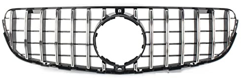 Griglia Anteriore Auto Anteriore Griglia Radiatore Griglia Superiore W/Macchina Fotografica Per Mercedes Per Benz GLC X253 W253 GLC250 GLC300 2015 2016 2017 2018 Griglia Radiatore