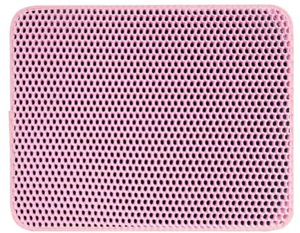 Limtula Tapis de litière pour chats - Contrôle de la dispersion pour un tamisage facile - Fournitures d'intérieur pour animaux domestiques - Double couche
