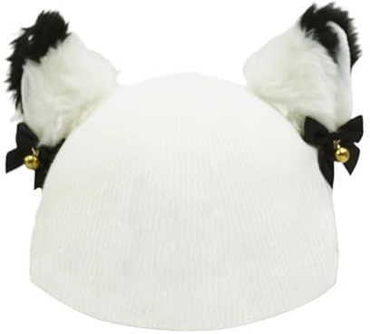 Orecchie per casco - Corna per caso da 1-2 cm, coperture per caschi da snowboard di alta qualità, campanelli in flanella di peluche Orecchie di gatto per casco | Copri caschi lavabili Decor