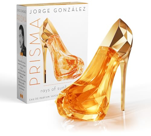 JORGE GONZÁLEZ PRISMA Rays of Sunlight - Eau de Parfum 50 ml | Fragancia para mujer, fresco y floral, lirio del valle, iris y rosa, en polvo y sensual, de larga duración