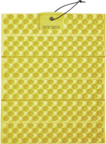 Therm-a-Rest Z Seat Cushion Insulated Sitting Pad, Limon/Silver
