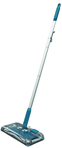 Black+Decker PSA115B 3.6 V, 1.5 Ah Lithium Akku-Kehrbesen, Laufzeit 30 minuten für kurzflorigen Teppiche und Hartböden, kabellos, beutelos, aufladbar, Weiß