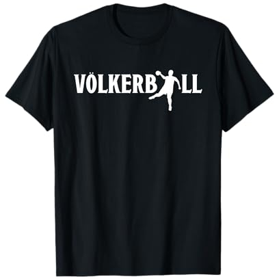 Völkerball Spieler Mannschaft T-Shirt
