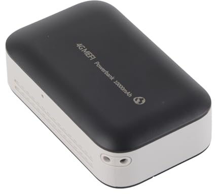 VBESTLIFE Mobiler 4G-LTE-WLAN-Hotspot, Entsperrtes Gerät, Powerbank-Router Mit SIM-Kartensteckplatz für Unterwegs, Unterstützt LTE B1 B3 B5 B8