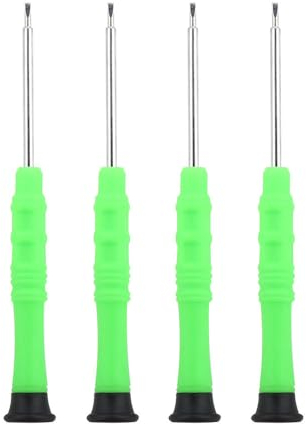 4 pezzi 1,5 mm cacciavite a taglio piccolo cacciavite a testa piatta per riparazione fai da te strumento manuale