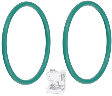 Snapworld-Kaffee 2x Dichtung OR 155 Viton für Quick Mill Quickmill Pacino | O-Ring als Siebträgerdichtung Brühkopfdichtung für Espressomaschinen