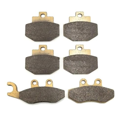 FEILIVCI Plaquettes Frein pour Piaggio MP3 500 LT Business ABS 2014-2020 MP3 500 LT Sport ABS 2014-2018 Ensemble De Plaquettes De Frein Avant Et Arrière pour Moto(Avant Arrière)