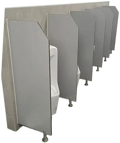 Mampara Divisora ​​para Urinario, Mampara Divisora ​​para Inodoro, Mampara Divisora ​​de Ambientes De Tablero Sólido,For Escuelas, Centros Comerciales Públicos (1 Pieza)(2 pcs)