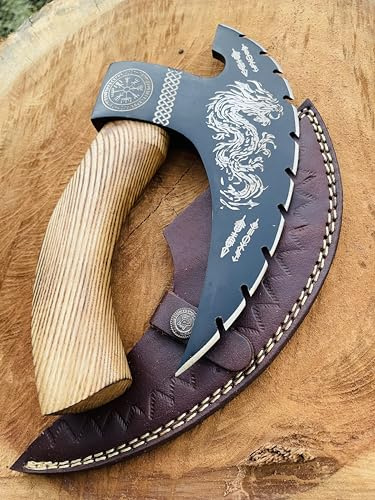 SHOHASS Pizza Cutter New Viking Pizza Cutter Axe Viking Hatchet Pizza Slicer