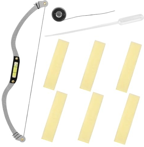 SAFIGLE Correttore Per Sopracciglia Kit Modellazione Strumento Misura Righello Professionale Design Trucco Permanente Tatuaggio Cosmetico