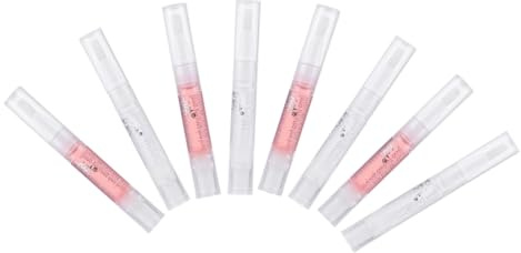 Mobestech 8 Stück Nagelhautpflegeöl im Stift mit Aminosäuren und Bha 3ml Nagelreparaturölstift zur Pflege nach Maniküre für Gepflegte Fingernägel im Taschenformat