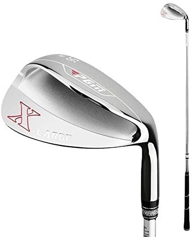56/60 Gradi Loft Golf Club uomo Sabbia Cuneo Mano Destra Pitching Cuneo Allargamento Fondo Versione Ingrandita (Argento,56D)