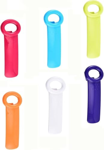6 apriscatole e apriscatole, apriscatole 5 in 1 per mani deboli, apriscatole manuale, utensile da cucina multifunzione per bicchieri a vite, bottiglie di birra e lattine