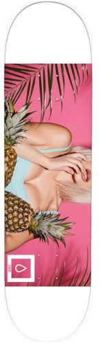 DRIP Skateboards - Pineapples Skateboard Deck (versch. Breiten) + Griptape & Sticker/Hochwertiger Canadian Maple! (8.00)