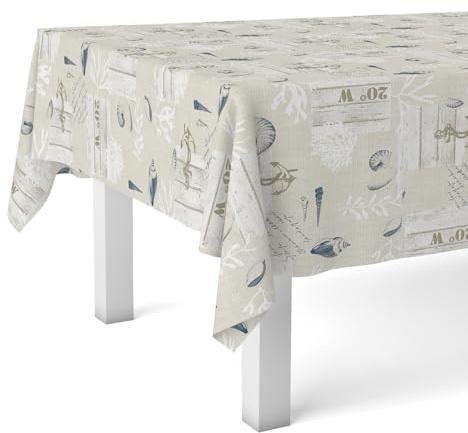 Martina Home Mantel Hule Narcea Azul 100X140 CM