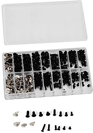 Computer-Schrauben-Set, 360-teiliges Computer-Schrauben-Set, Mikro-Kreuzschrauben-Sortiment aus Legiertem Stahl, M2 M2,5 M3 Befestigungselemente, Laptop-Schrauben