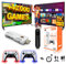 SVP Game - K8 Pro Consola de juegos retro, Game Stick con +40.000 juegos +14 emuladores + Android TV - Game TV Stick, Plug & Play HDMI con 2 mandos y control TV inalámbricos
