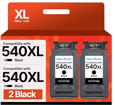 540XL PG-540 XL Druckerpatronen Kompatibel für Canon 540 XL 540XL Schwarz | PG540 XL PG 540XL Black für Canon TS5150 Druckerpatronen TS5151 TS5100 MG3600 MG3650 MG3650s MG4250 MG3150 MX395 MX475 MX535