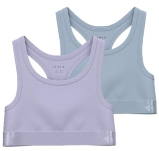 NAME IT Mädchen Nkfshort Top 2p Noos Nkfshort Top 2P Noos (2er Pack)