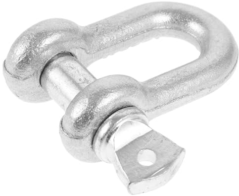 UKCOCO Crochet de Levage Galvanisé Accessoires de Remorquage Robuste et Pratique Manille de Haute Résistance pour Levage et Remorquage Sécurisé et