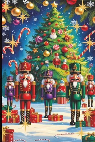 Nutcracker Market Journal – A Whimsical Holiday Keepsake: Christmas Nutcracker Gifts for the Holidays Blank Lined Notebook 6x9  110 Pages